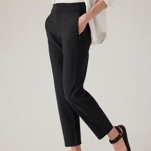Athleta Stellar Trousers NWT in black